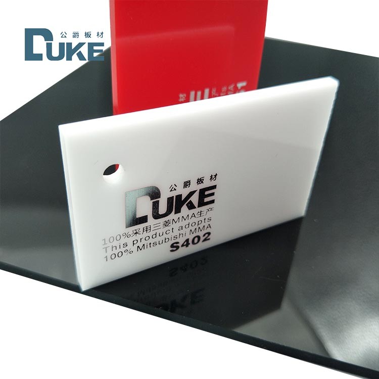 Light Transmittance 90% UV Blocking Sign Acrylic Sheet Anti Yellowing