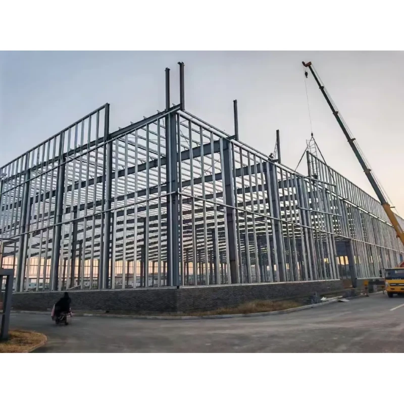 High Quality Galvanized Metal Frame Prefabricated Steel Structure Warehouse