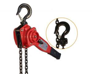 China Manual Lift 1/2 Ton Lever Hoist Chain 360° Rotation ODM on sale