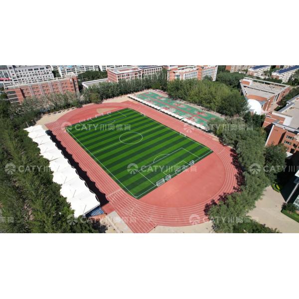 Multi-Layer Engineered Running Track , Composite Structure for Consistent Elasticity and Professional Competition