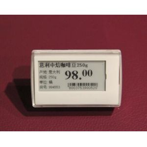 Store digital display price labels for shelves