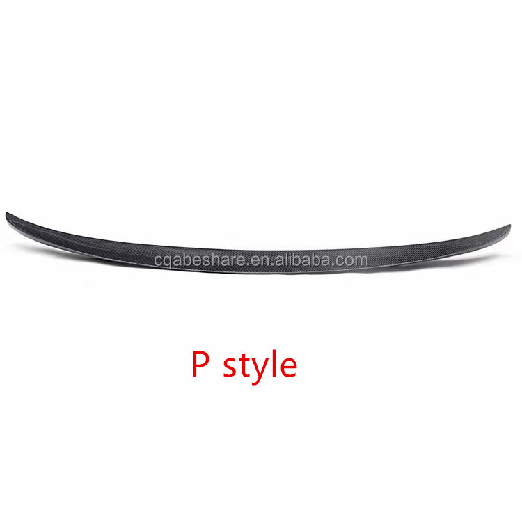 Customizable Carbon Fiber Rear Wing for BMW 5 Series G30 CS M5 Modification Supply