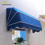 Anti UV Aluminum French Style Awnings Waterproof Folding Dutch Canopies
