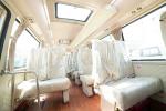 Alighting Tourist Commercial Utility Inter City Buses Vehicles Front Diesel