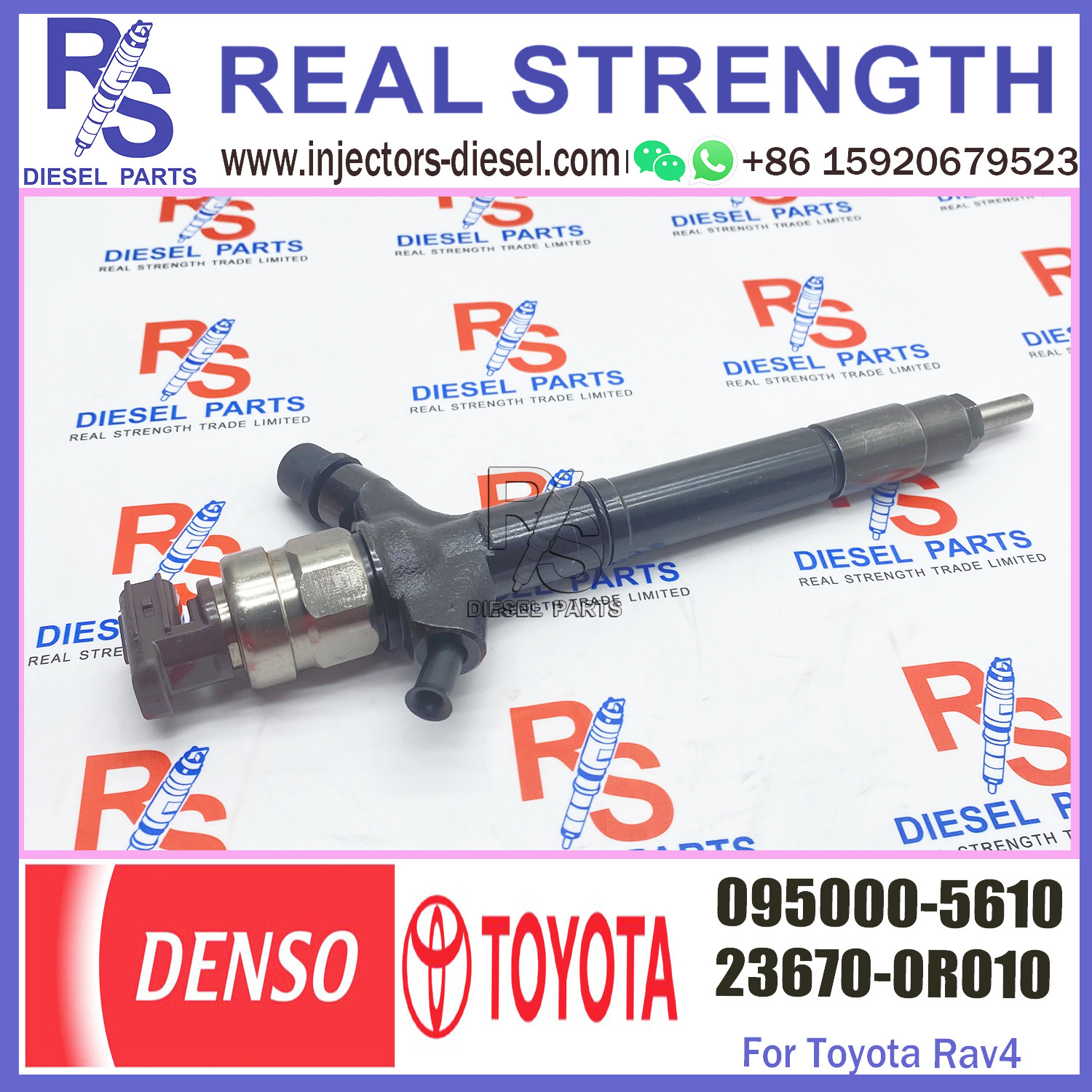 Common Rail Fuel Injector 095000-5610 23670-0R010 For Toy-ota Rav4 095000-5610 23670-0R010