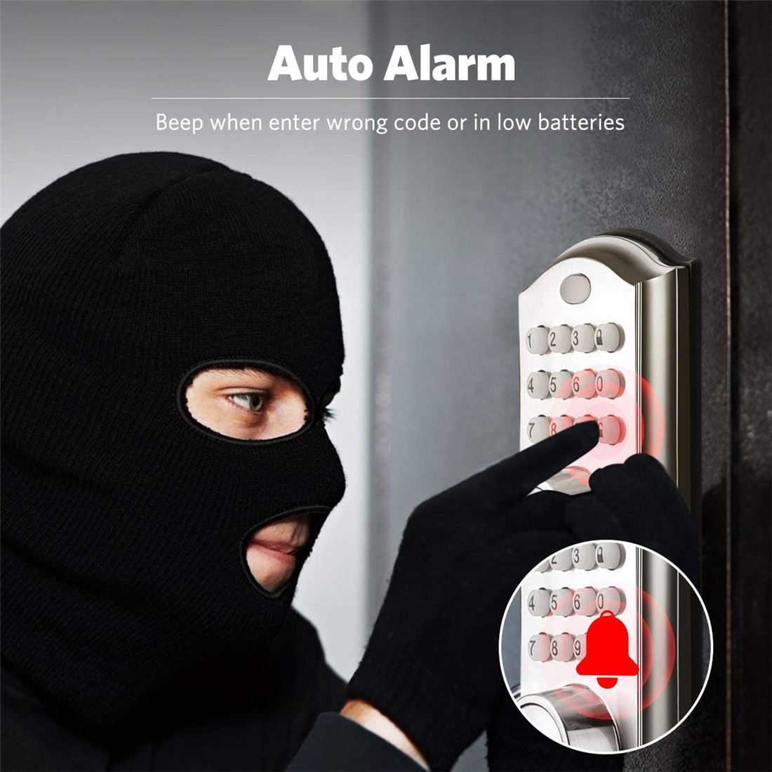 Password Bluetooth Smart Electronic Door Lock