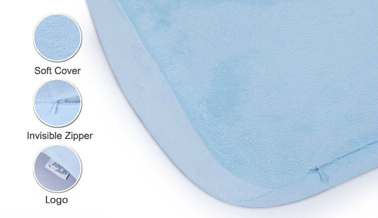 Posture Corrector Alleviates Pain Back Support PU Waist Lumbar Support Cushion For Office Chair