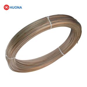Quality 6J13 Enameled Bare Strip Copper Manganese Alloy CuMn Resistance Ribbon for sale