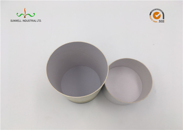 Practical Brown Kraft Paper Craft Cardboard Cylinder Tubes For Tea Packaging