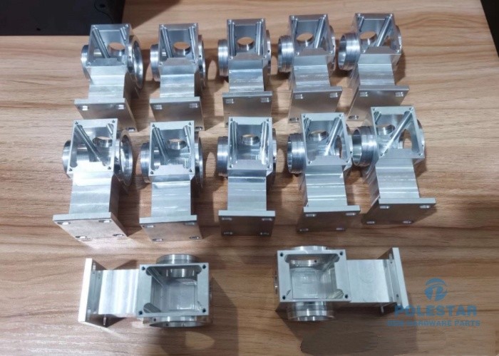 Aesthetic Electronic Lock Handles CNC Milled Parts Aluminum 6061 T6