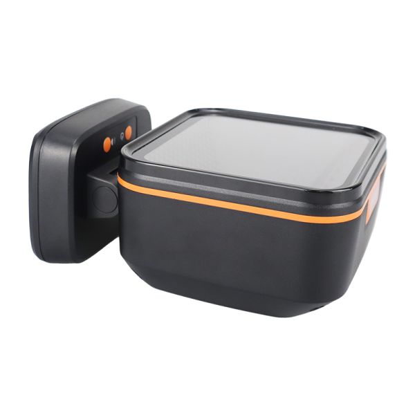 CMOS 2D Barcode Reader Handsfree Table Top Barcode Scanner Black With USB Interface