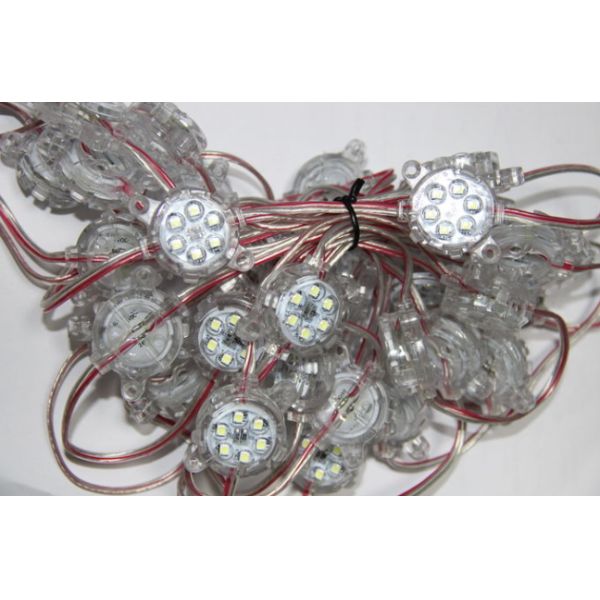 CE 2835SMD DC24V 30mm Digital RGB LED Pixels