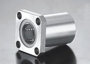 China Round Flange Linear Motion Bearings With Linear Shaft LMF20UU IKO 20 × 32 × 42mm on sale