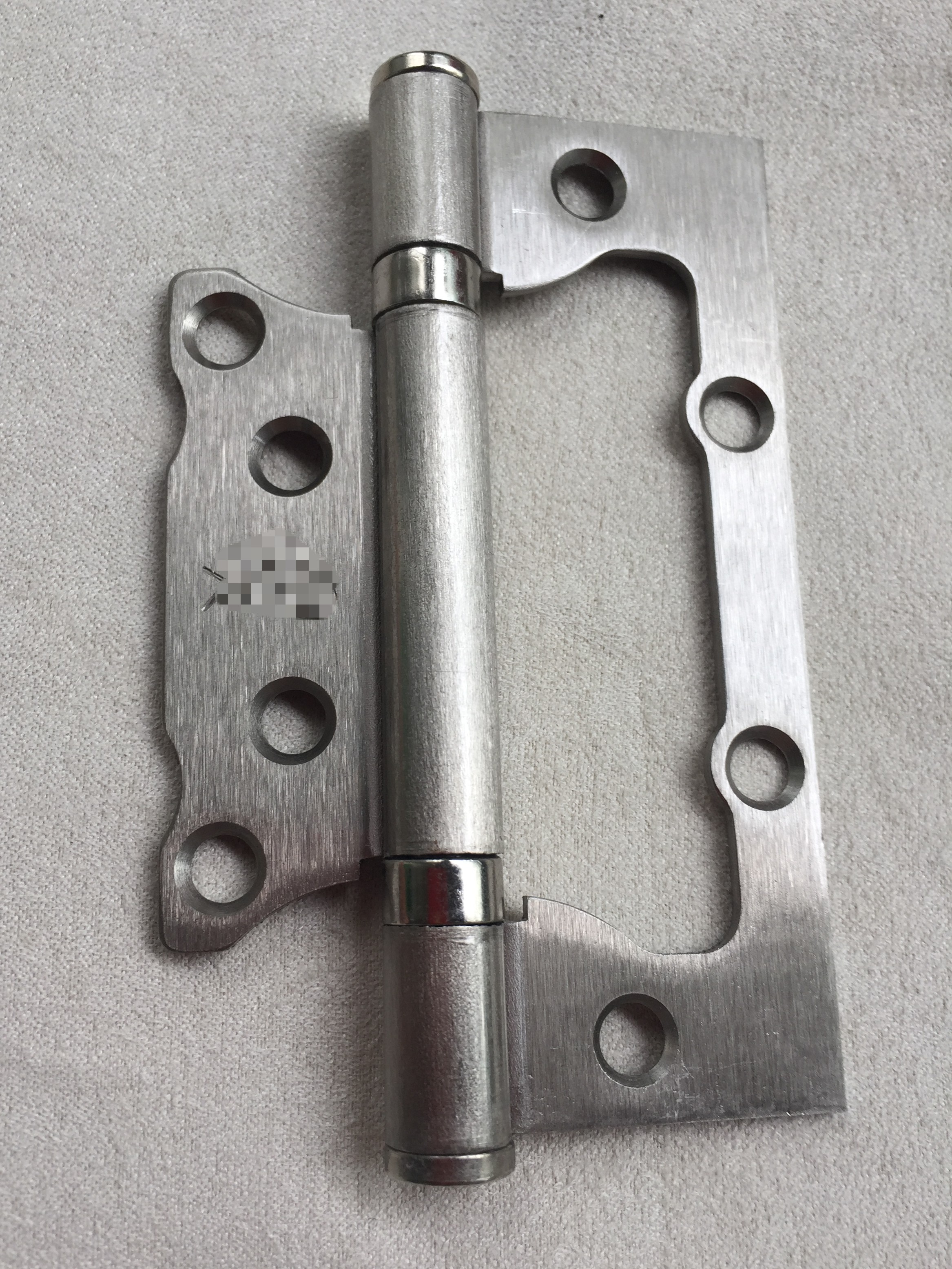 Metal Type Nickel Color Door Butt Hinge 2 Ball Bearing 4 Inch Polished