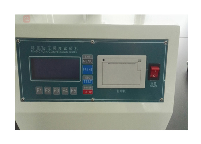 2000KN Multifunctional Edge Crush Test Machine , Edge Crush Resistance Tester With accuracy 0.01