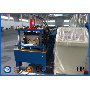 4m Length Roof Flashing Gutter Making Machine With Gearing Rigging
