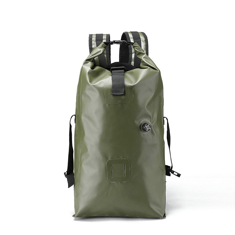OEM Outdoor Camping Dry Bag Waterproof PVC 30L 60L 80L dry bag of Travel Hiking Backpack Dry Bag