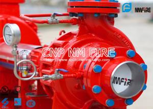 Quality NFPA20 UL Listed 200gpm Electric Fire Water Pump Set , Single Stage Fire Fighter Pumps 105-130PSI for sale