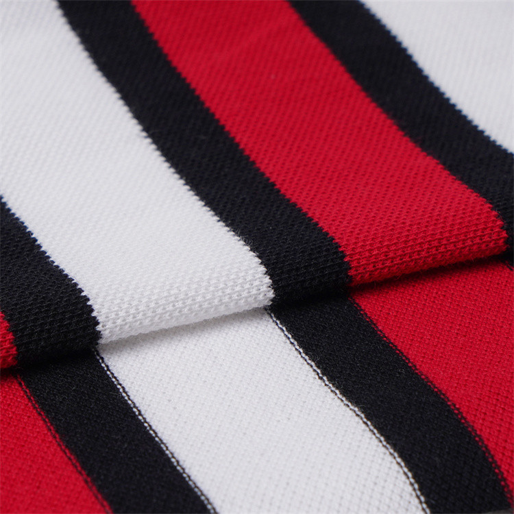 Soft Comfortable And Environmentally Friendly Durable Striped Material Fabric For Casual Wear