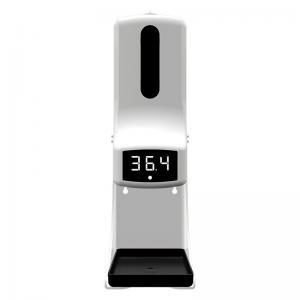 Quality K9 Pro Thermometer Intelligent Soap Dispenser 2 In 1 Alcohol Spray Gel 1000ML for sale