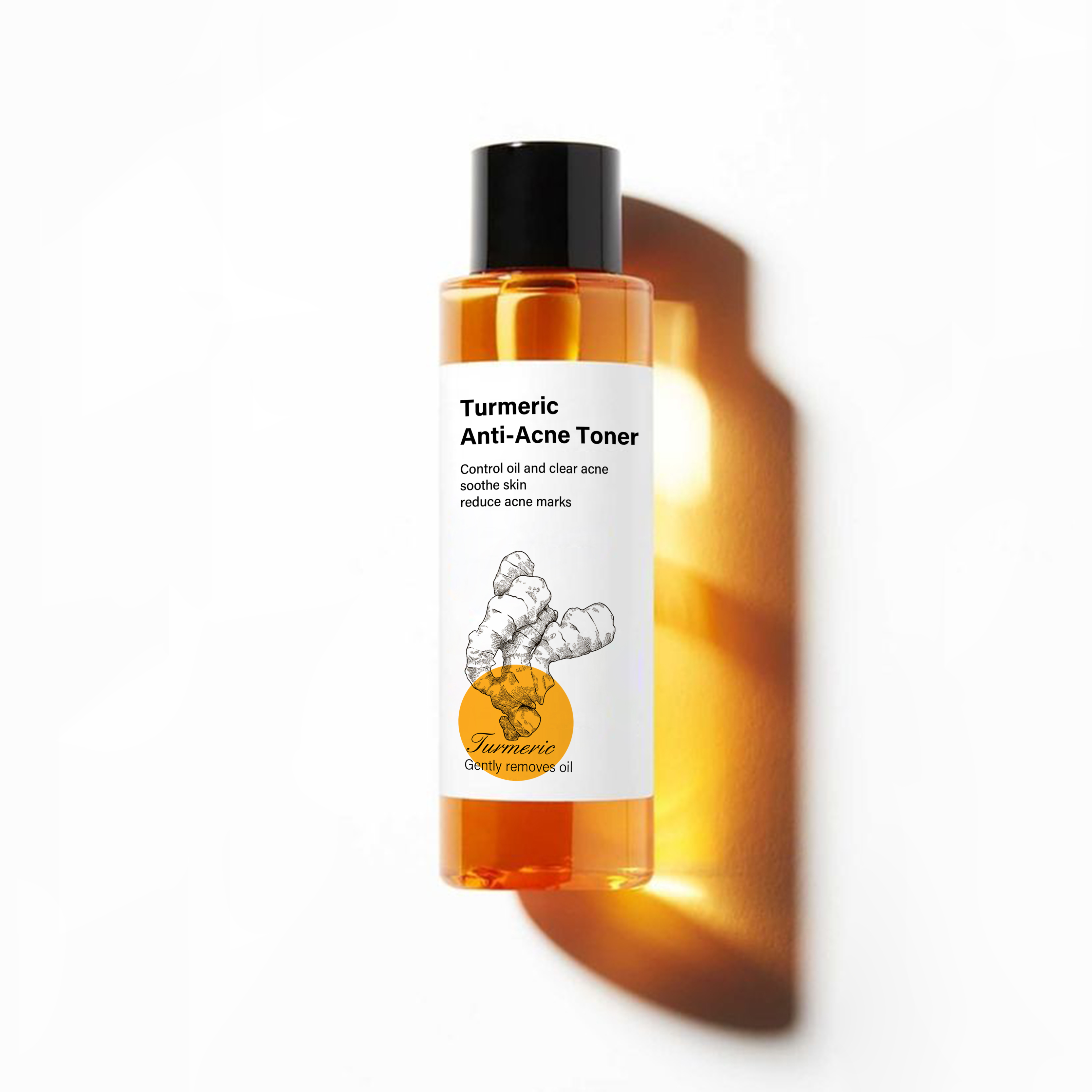 OEM Turmeric Anti Acne Marks Fading Toner Hydrating Moisturizing Personal Care Facial Skin Care Rice Toner