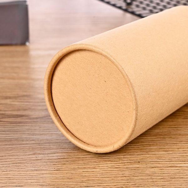 100% Recyclable Paper Cans Packaging Eco Friendly Kraft Paper Tube Packaging Custom
