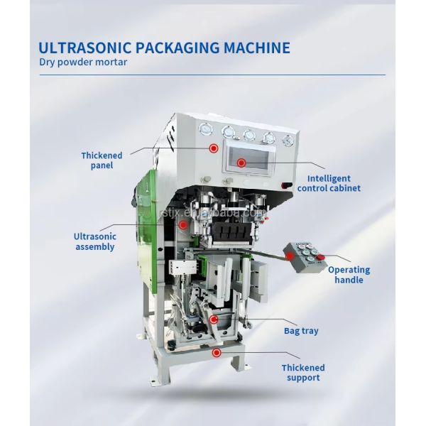 Efficient Ultrasonic Automatic Packaging Machine for Dry Mortar Saving Time and Effort