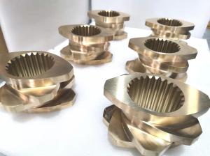 Quality W6Mo5Cr4V2(6542) Extruder Components Screw Elements for Puffed Food for sale