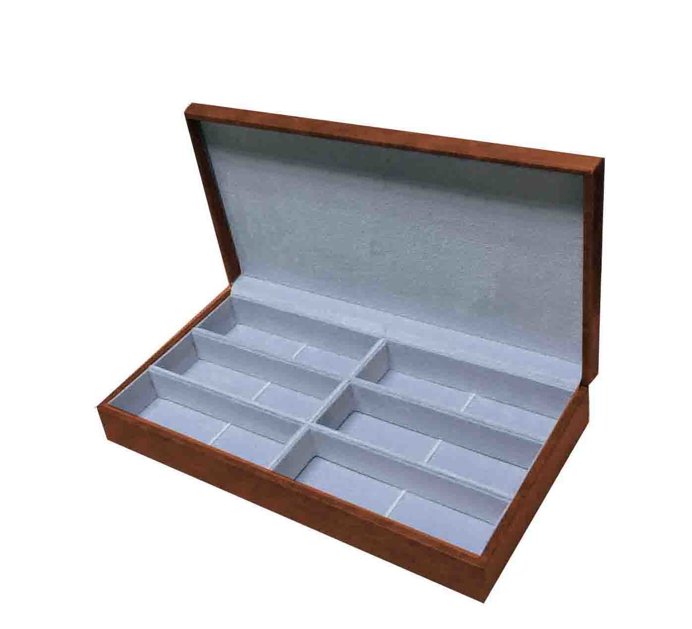 Multi Wood Eyeglasses Display Packaging Box Glasses Storage Tray