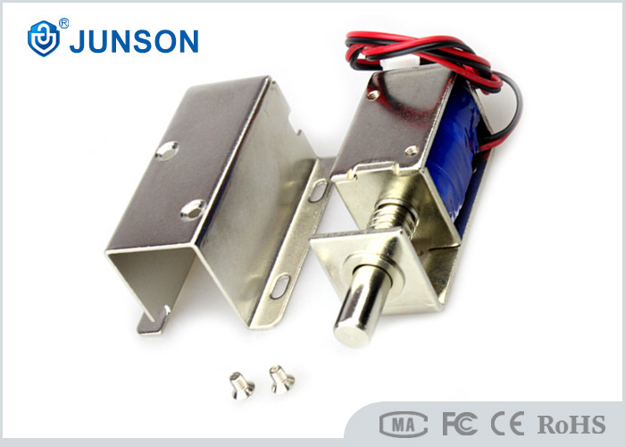 15mm Lockpin 12VDC 1A 12W 0.8cm Stroke Steel Cabinet Lock
