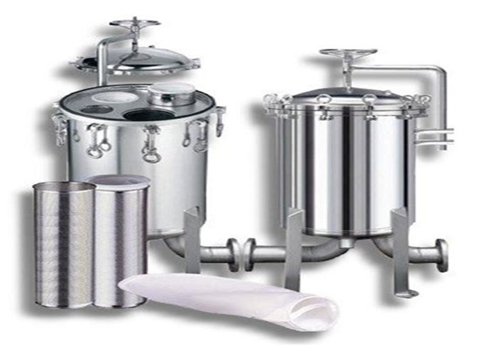 Industrial Clamp Connection Stainless Steel Bag Filter Housing For Liquid Filtration