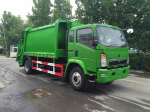 Quality SINOTRUK HOWO 4*2 Compacted 12m3 Garbage Compactor Truck for sale