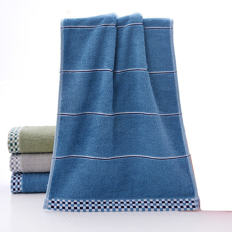 Comfortable Woven Combed Cotton Water Pattern Hotel Towels for Soft and Eco-friendly