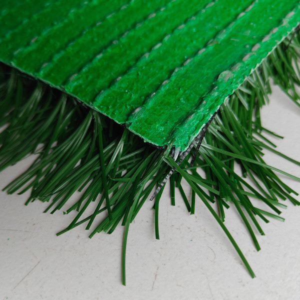 Bicolor Football Artificial Grass 50mm Environmental Protection For Sports Fields With Green SBR Latex