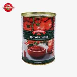 Quality Easy Open Lid Can Tomato Paste , 140g Per Tin Red Tomato Paste for sale