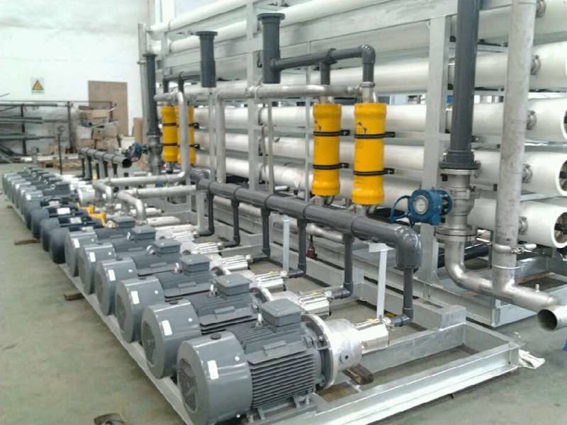 Large Scale Seawater Desalination Plant With Energy Recovery 50m3/H