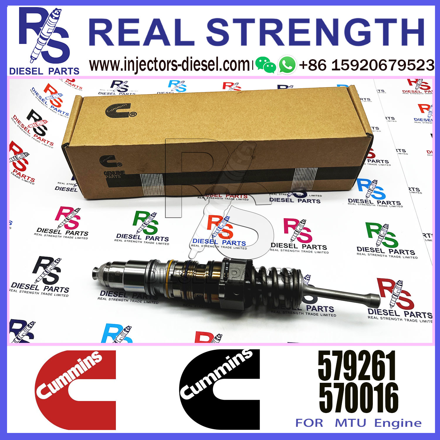 Fuel Injectors 1511696 1764365 579263 579261 1499257 1521978 570016 1521977 1846349 For Cummins