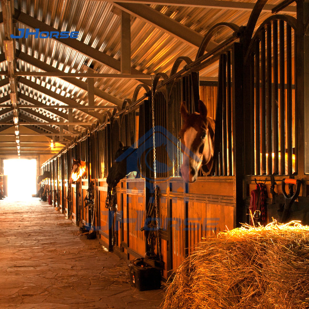 Welded Weave Technique European Horse Stalls Custom Needs 2.2m