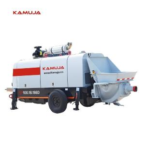 China 100m3h Stationary Concrete Pump Cement Pump Trailer For Expressway on sale