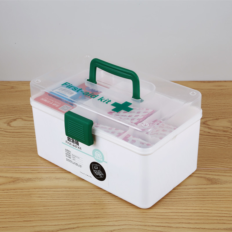 Dormitory Household Plastic Medication Storage Box