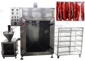 Quality CE Passed Meat Sausage Smoking Machine Automatic Fish Smoke Oven 50KG / H for sale