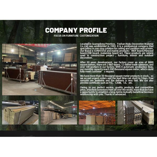 Manufacturing facility overview