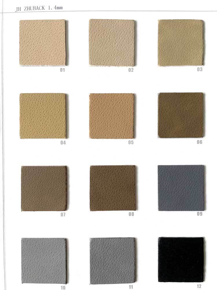 Synthetic Shoes Leather Material Zhubuck Microfiber Base With Pigskin Texture