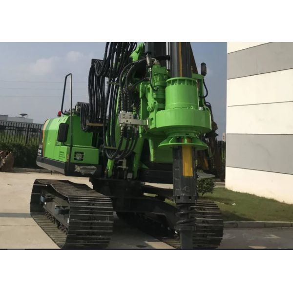 Excavator Drilling Machine Piling Rig Cat Chassis Augers Specification KR220C.