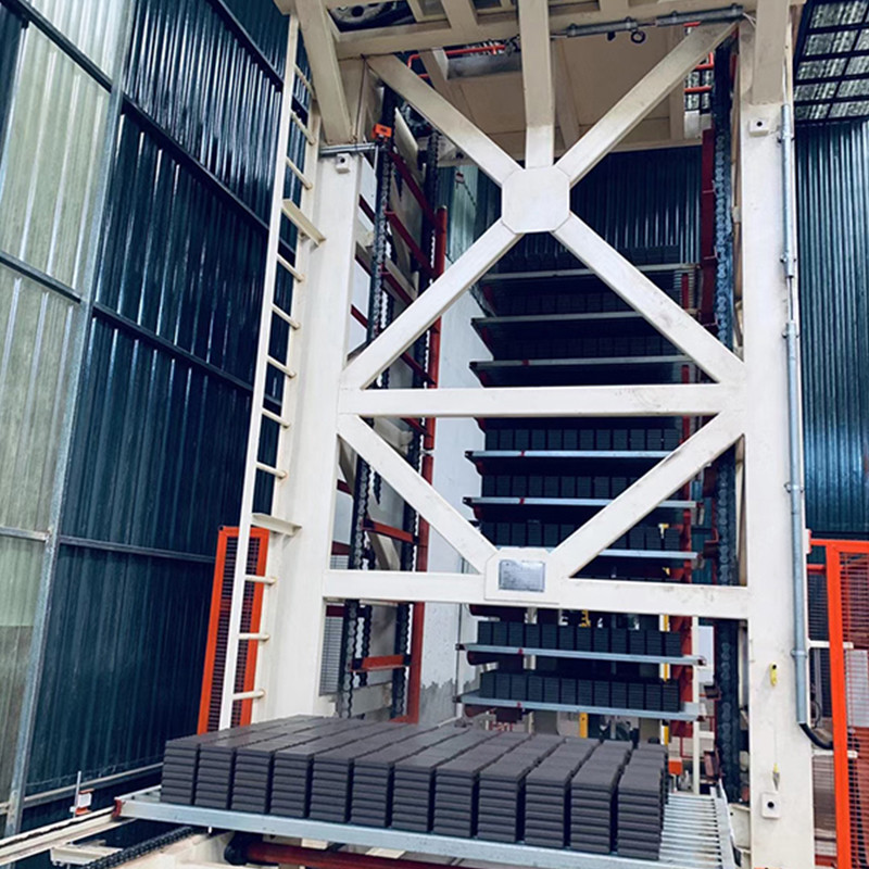 Automatic Clay Brick Dryer Burner Machine Hollow Clay Brick Making Machine Pallet Loading System