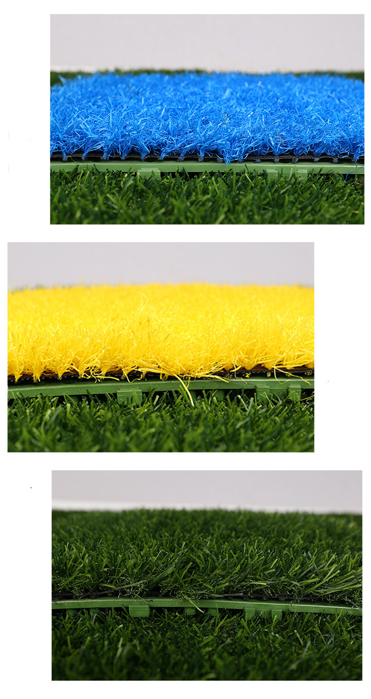 Indoor And Outdoor Artificial Turf Grass Balcony Garden Pet Carpet Lawn With Drainage Holes