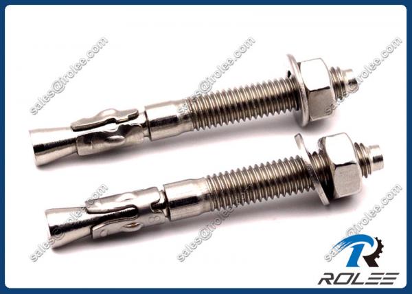 Buy 316 Stainless Steel Stud Wedge Anchor Bolt for Concrete at wholesale prices