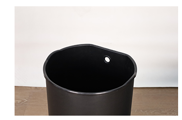 Commercial Round Stainless Steel Bullet Bins for Coffee Shops Large Capacity Colours Metal Bins