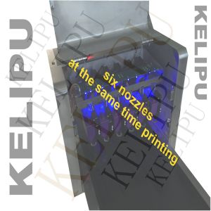 Quality Eggs Date Coding Machine With Six 45ml Cartridges Each Can Print 20000 Eggs for sale