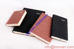 High Quality Handmade Leather Book Cover Embossing,Hot Sale Diary Notebook